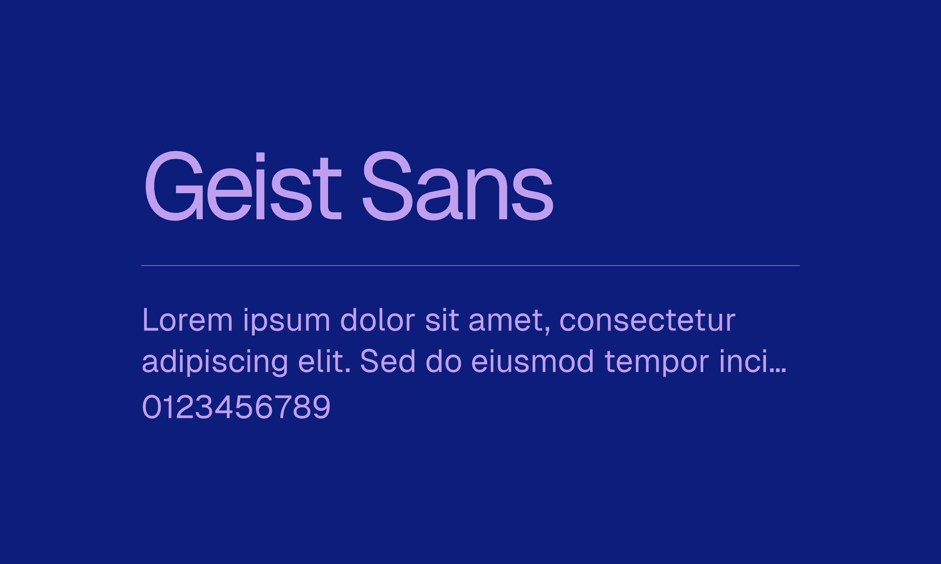 Geist Sans