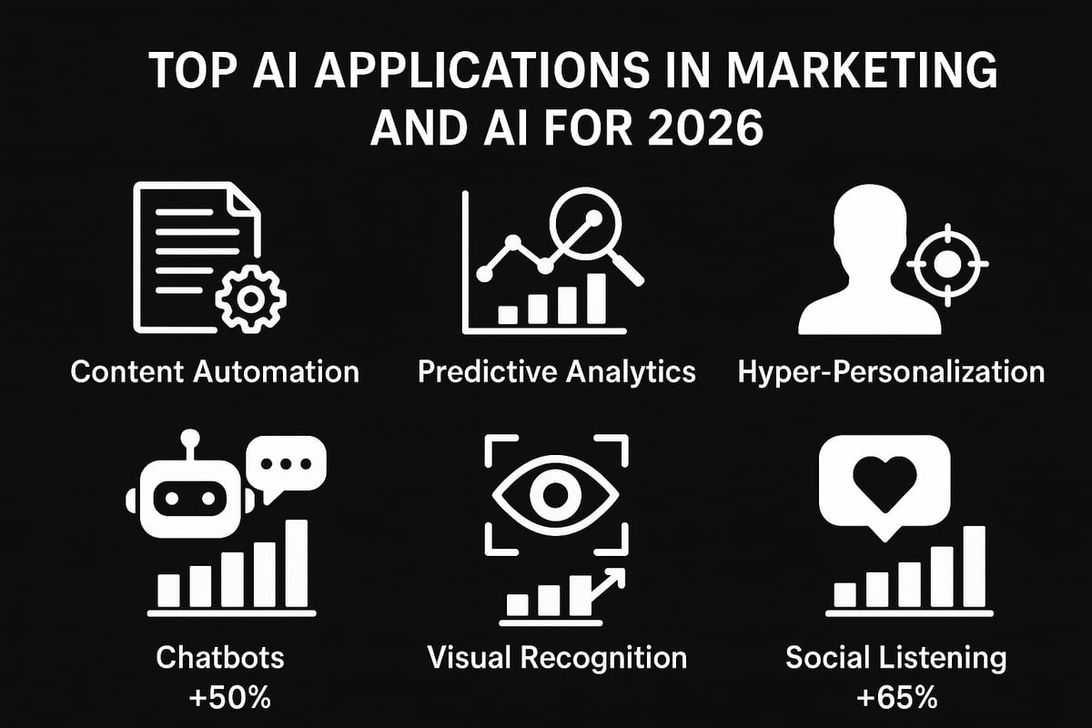 Top AI Applications in Marketing for 2026