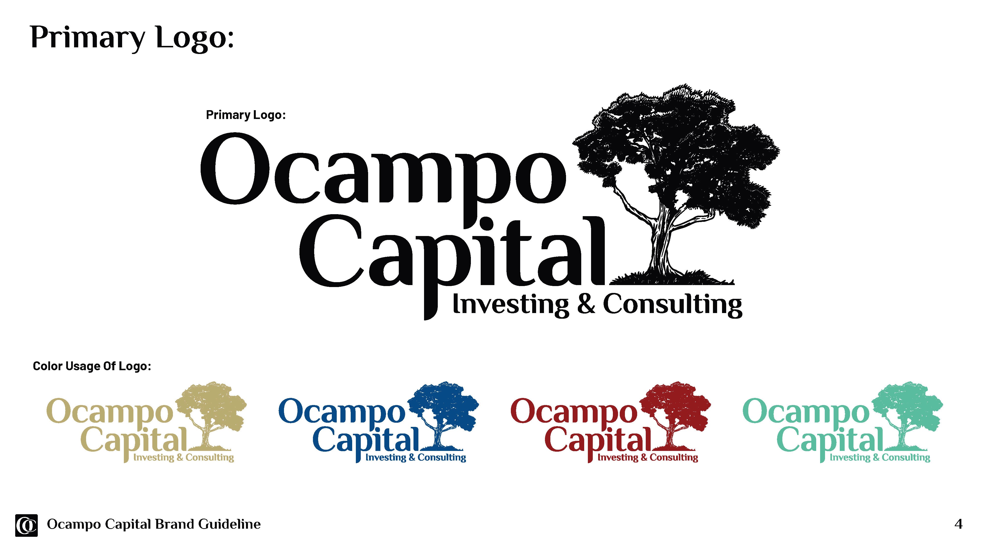 Ocampo Capital Brand Deck
