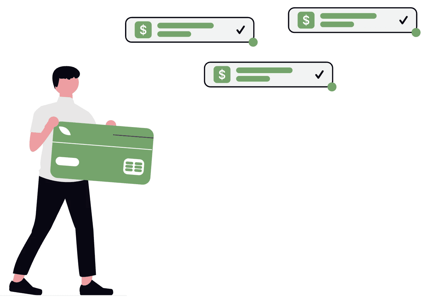 Dashboard showing MRR of $69,897 and 1206 active users with an upward trend graph.