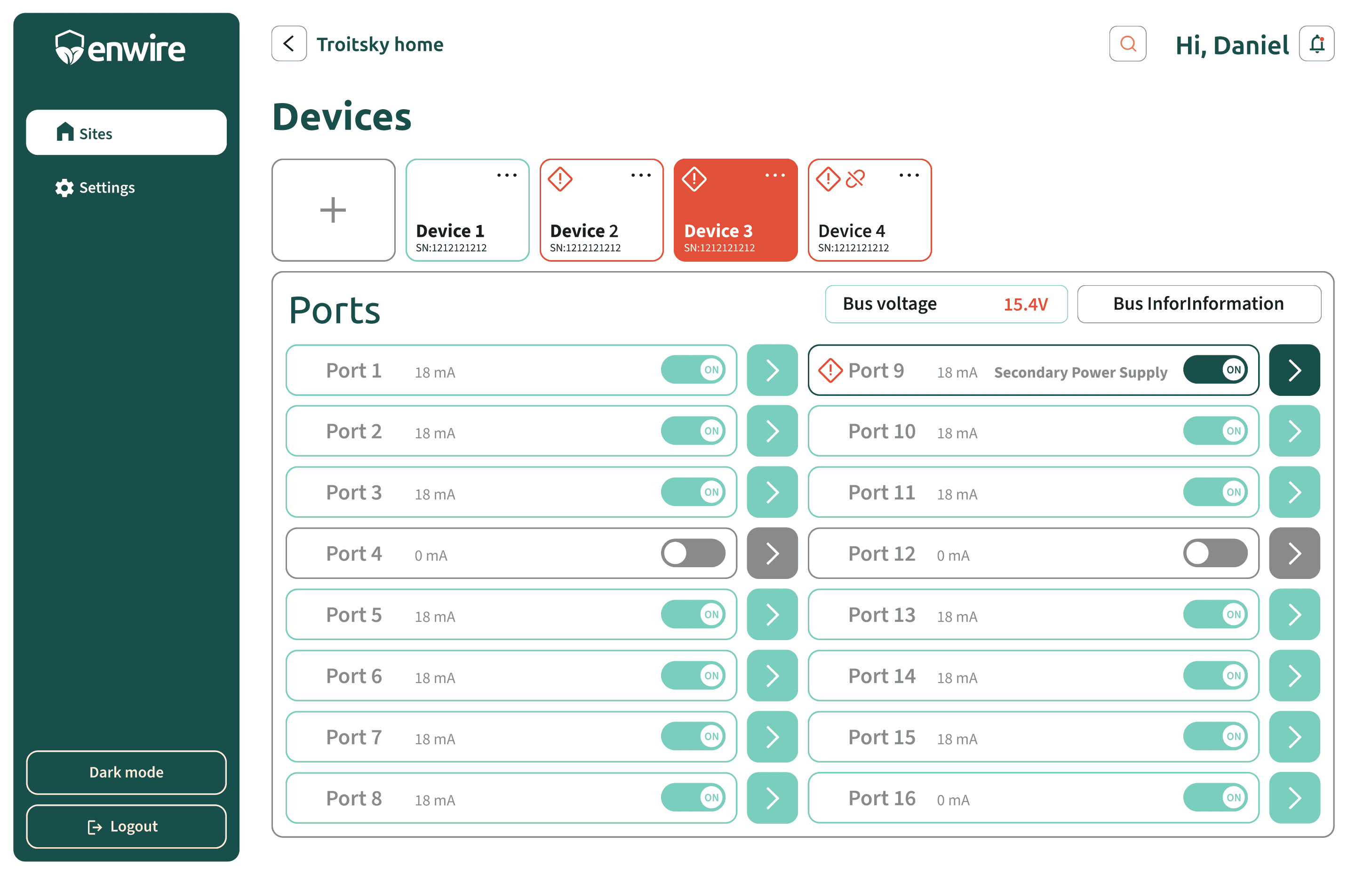 Platform - KNX monitoring
