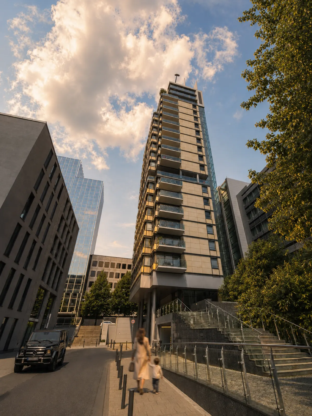 Skylight Tower Frankfurt – Panoramablick und City-Wohnen über der Innenstadt