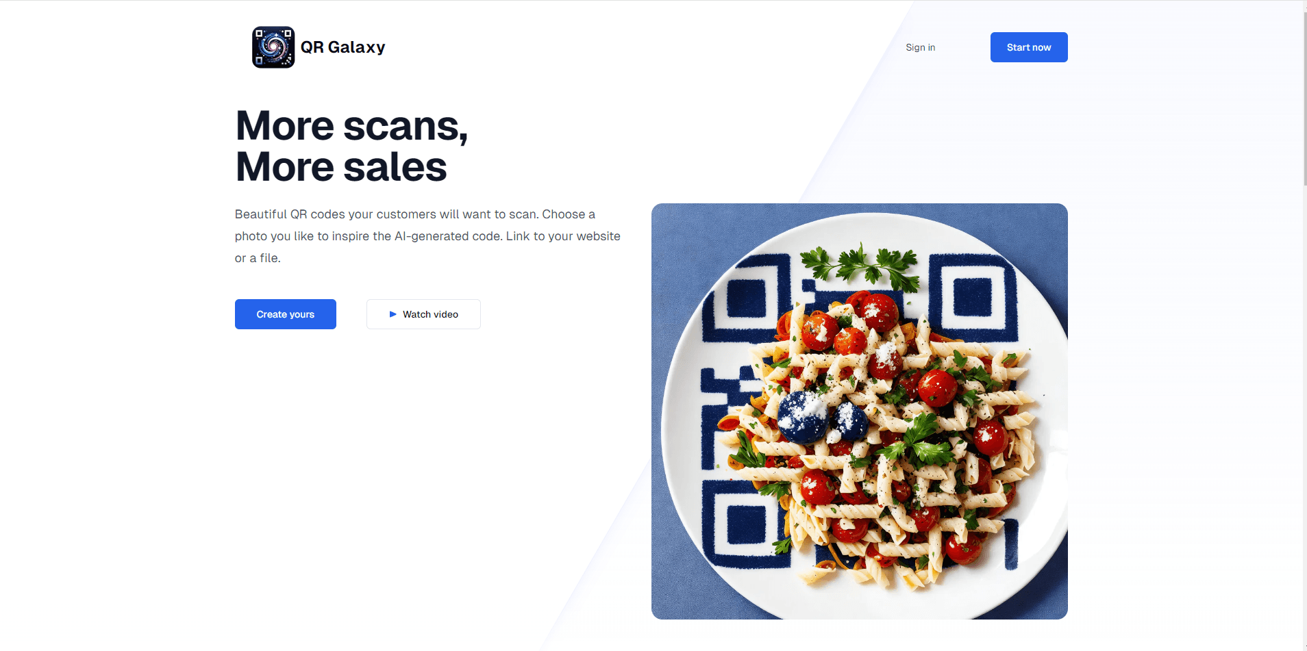 QR Galaxy Home Page