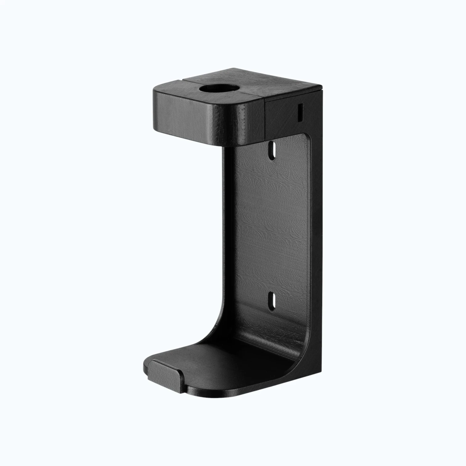 Eco-friendly tamper-proof soap dispenser bracket for hotel refillable systems, high-quality stainless steel, compatible with 300ml-500ml bottles.