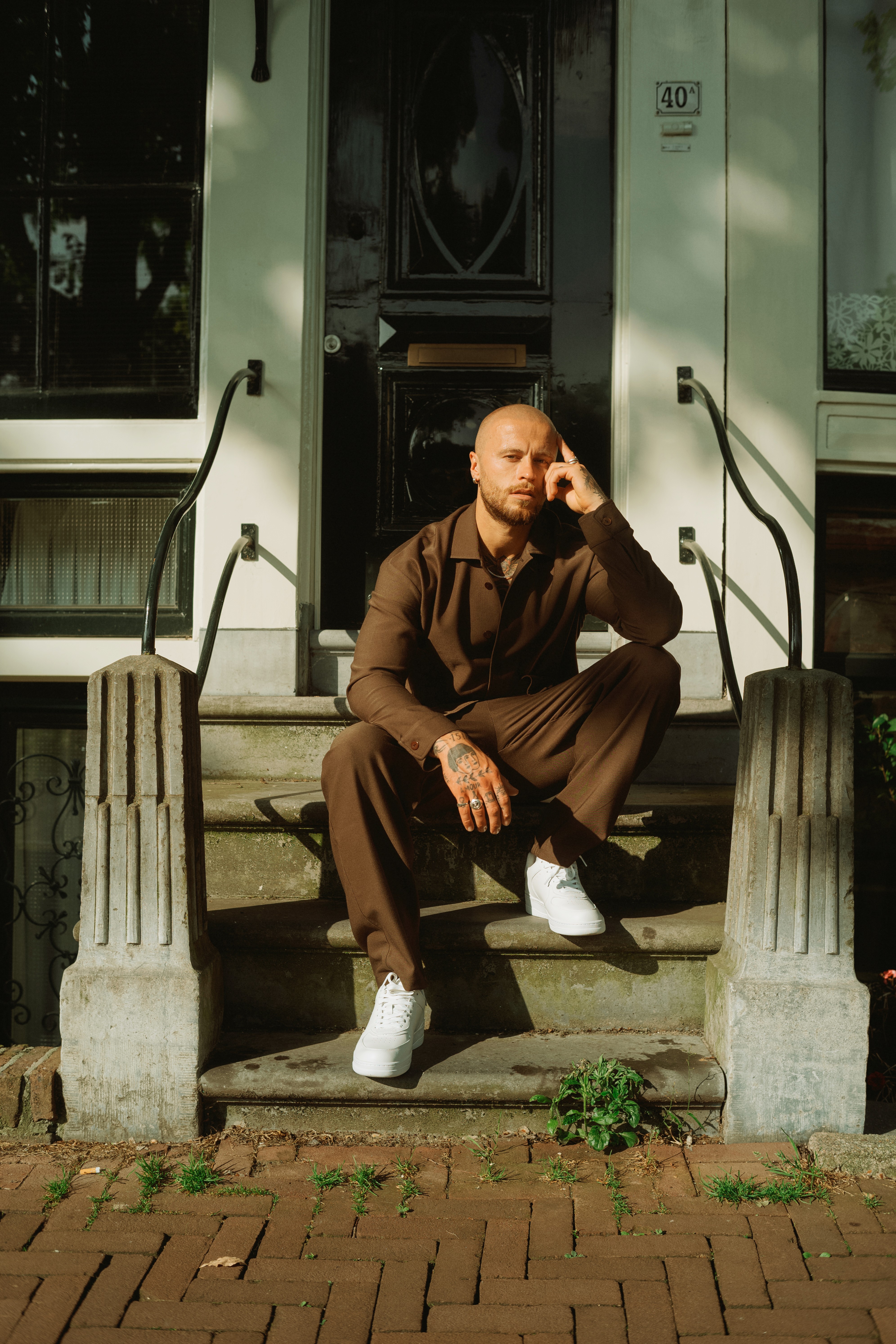 Batch.Works product catalogue book on a work top with a graphic printed image on the front