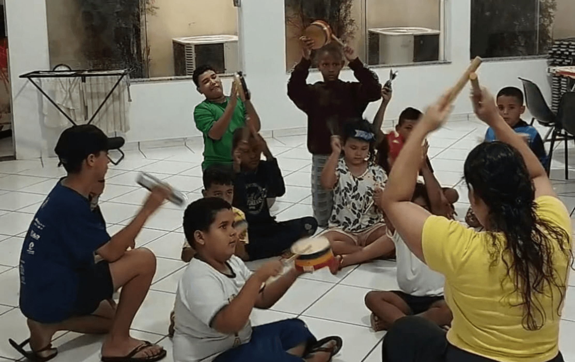 aula de musicalização