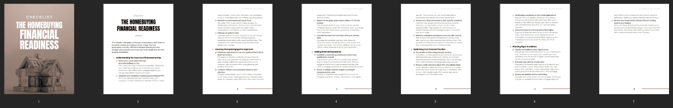 Entrepedia 1764598796227-The-Homebuying-Financial-Readiness---Checklist