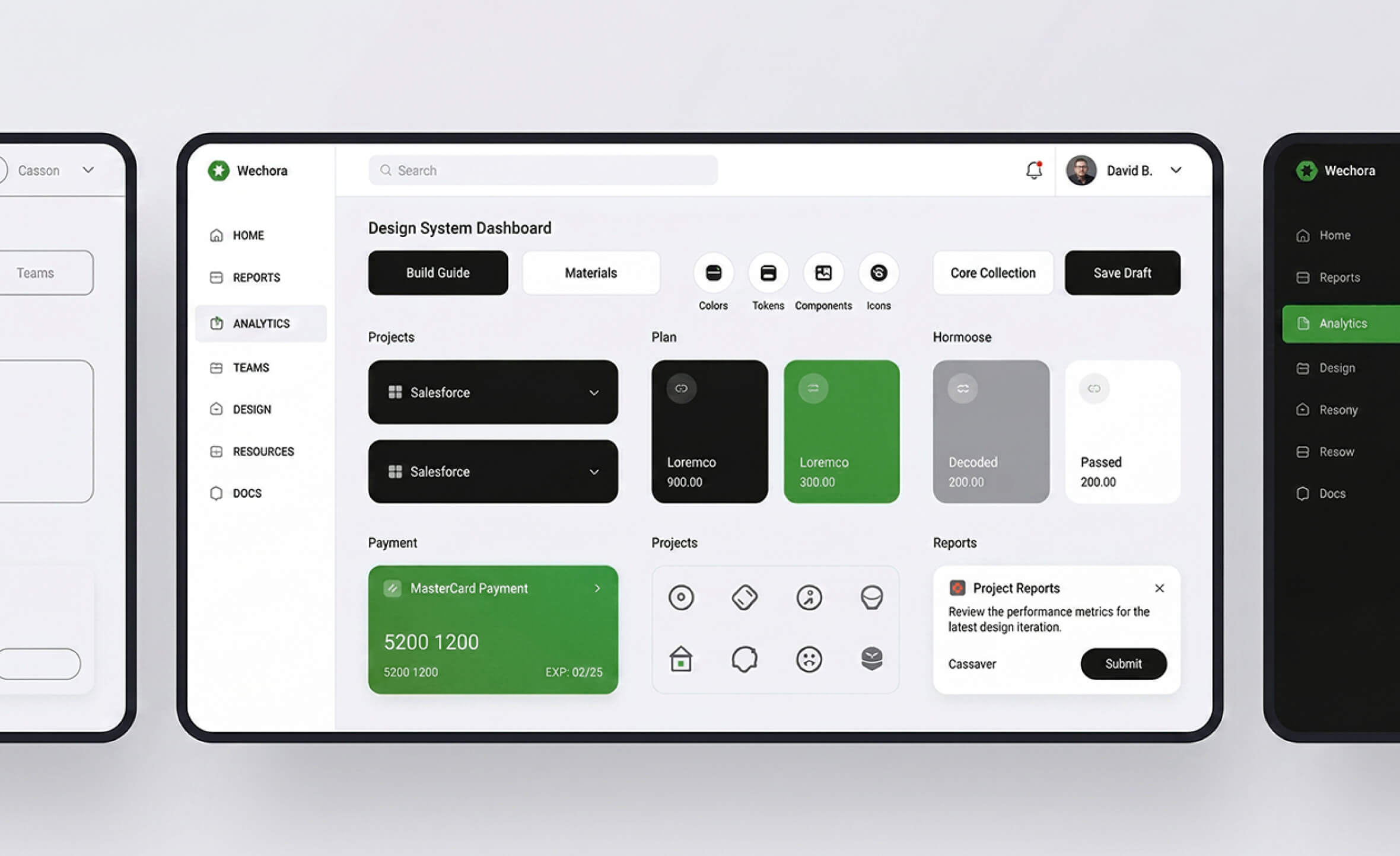 WireApps Figma designs for UAE events platform showing brand guidelines, colour palette and UI components