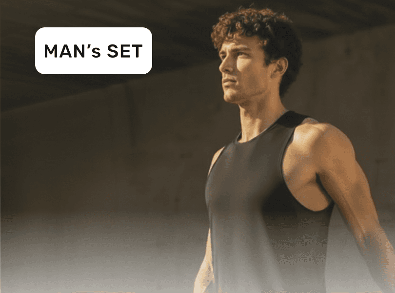 50% of new collection sold with spin-the-wheel pre-order popup — Man’s Set