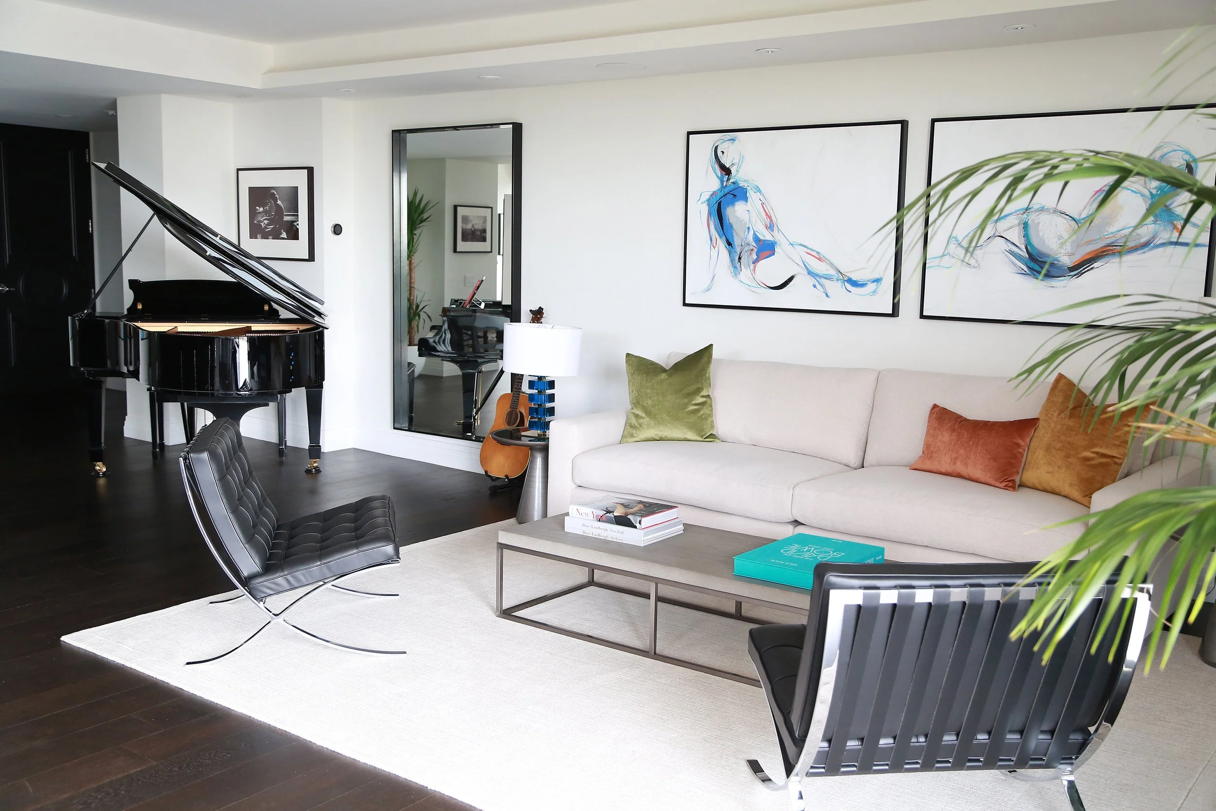 Temporary project interior