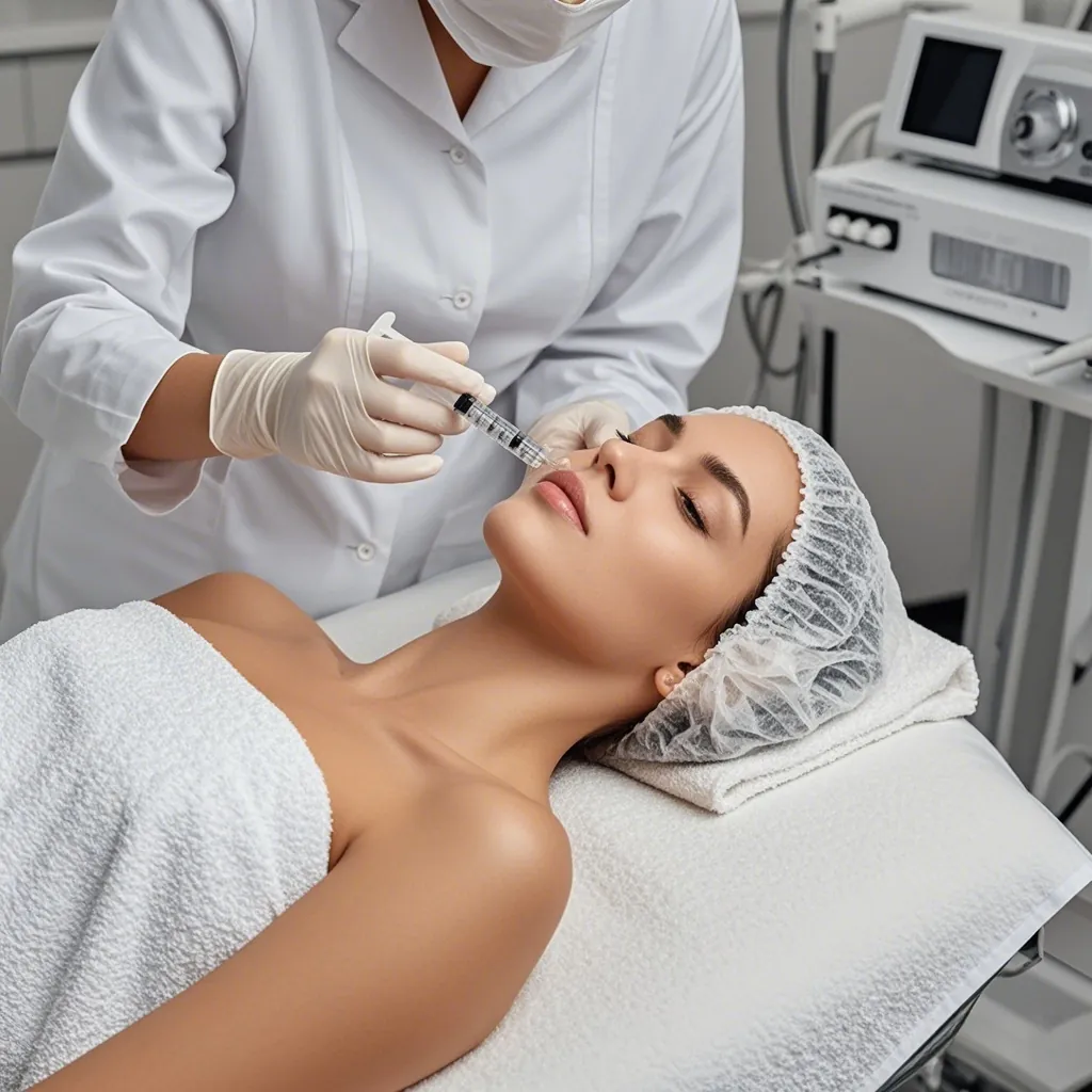 Professional injectable gel with controlled rheology for aesthetic material development