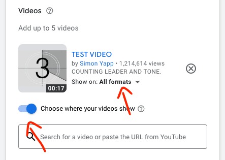 How to change the formats of your YouTube ad