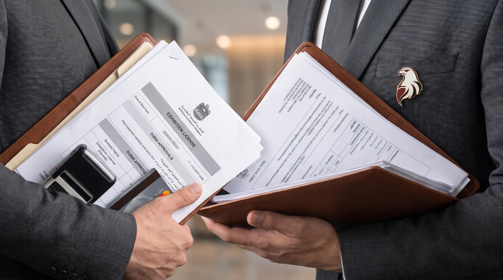 Exhibition organising license Dubai with approval and setup documents