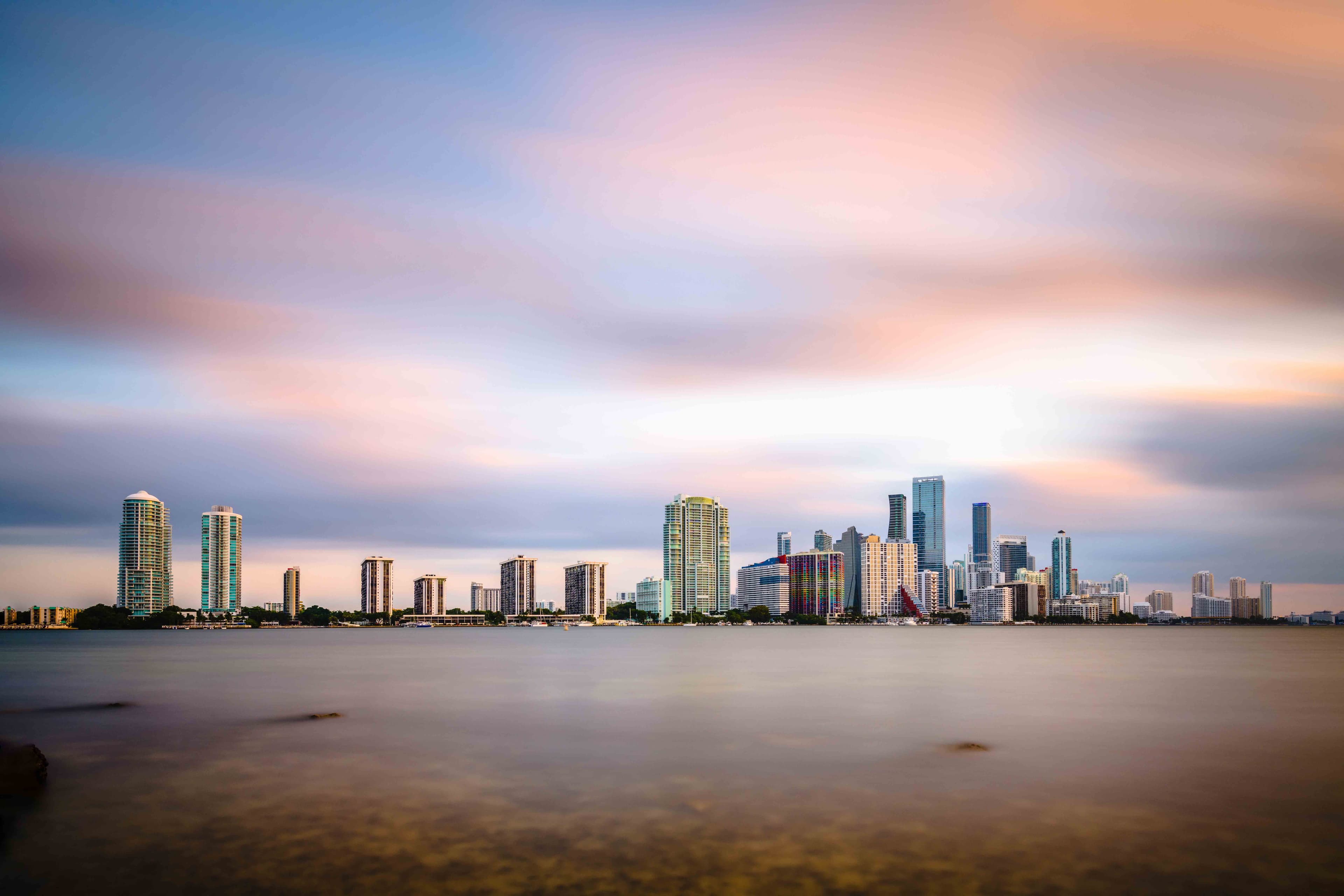 Miami, Florida, USA skyline