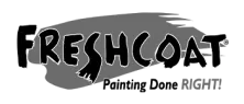 Image of logo of FreshCoat Painting Done Right.