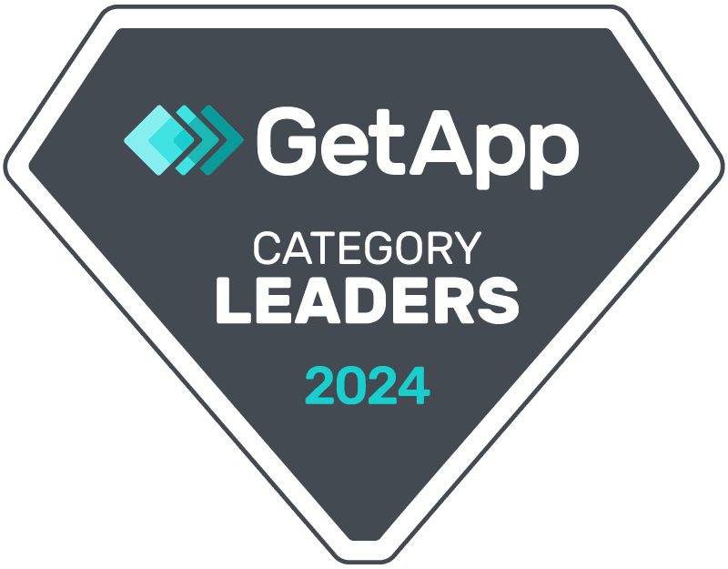 GetApp Category Leaders 2024 badge