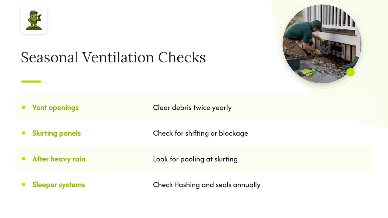 Keeping your ventilation system working long-term — overview diagram