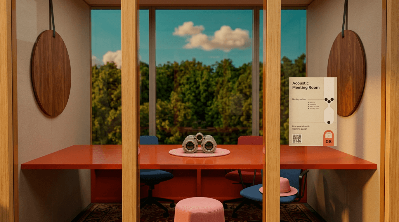 Acoustic meeting pod