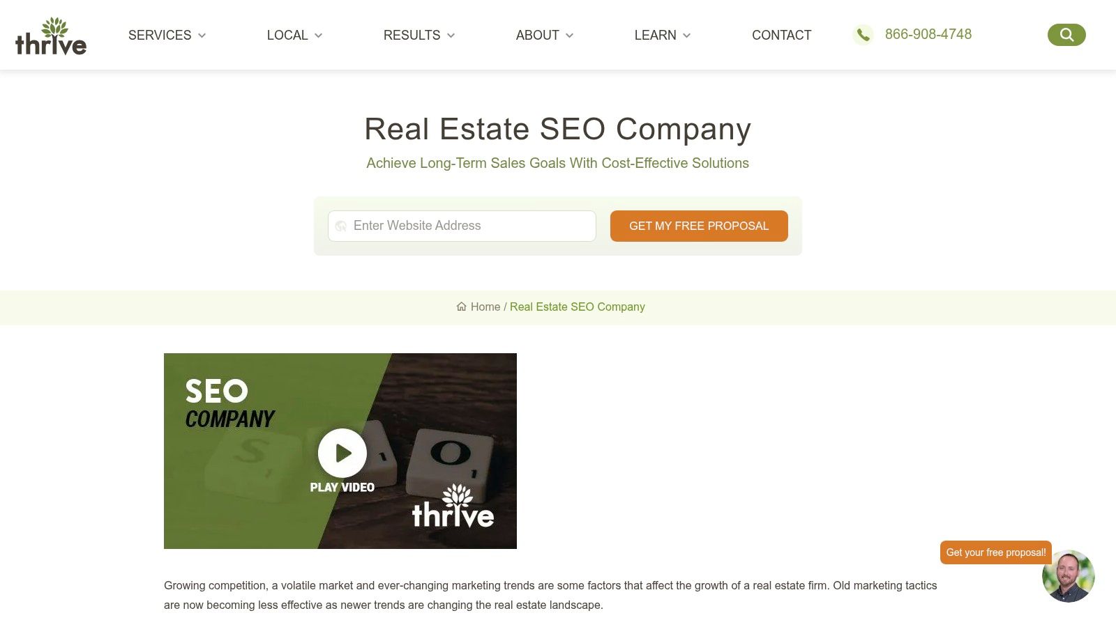 Thrive Internet Marketing Agency (Real Estate SEO)