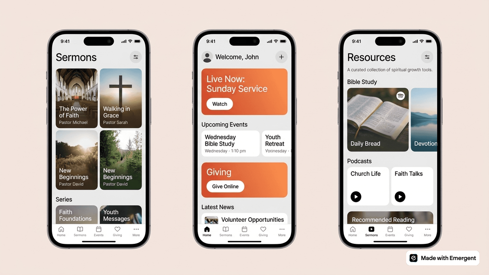 AI App Builder to Build Church App