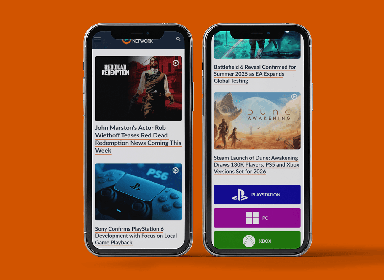 New Homepage