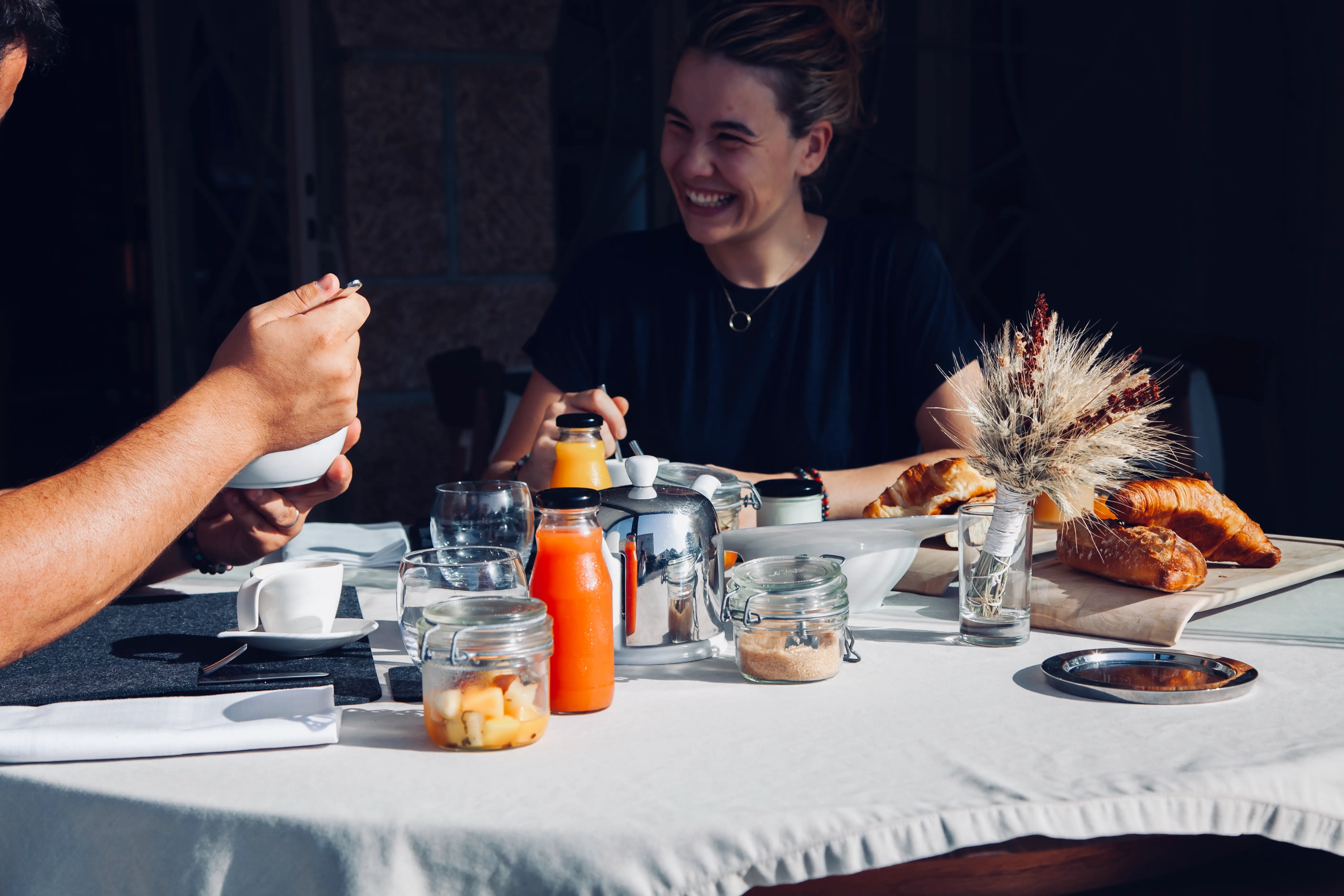 Petit Déjeuner Auberge Kalliste 