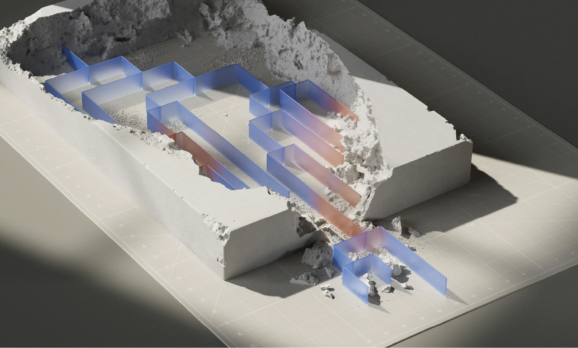 L’équipe du studio de création graphique expone - Félicien Ladurée, Théodore Rault et Baptiste Lemercier