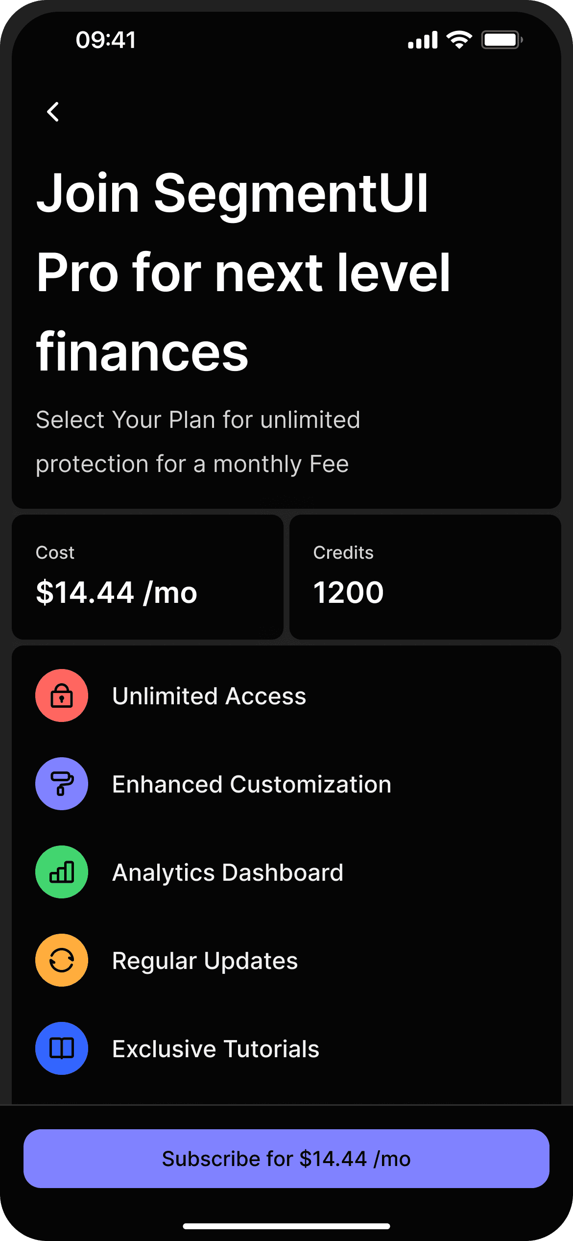 App Screens