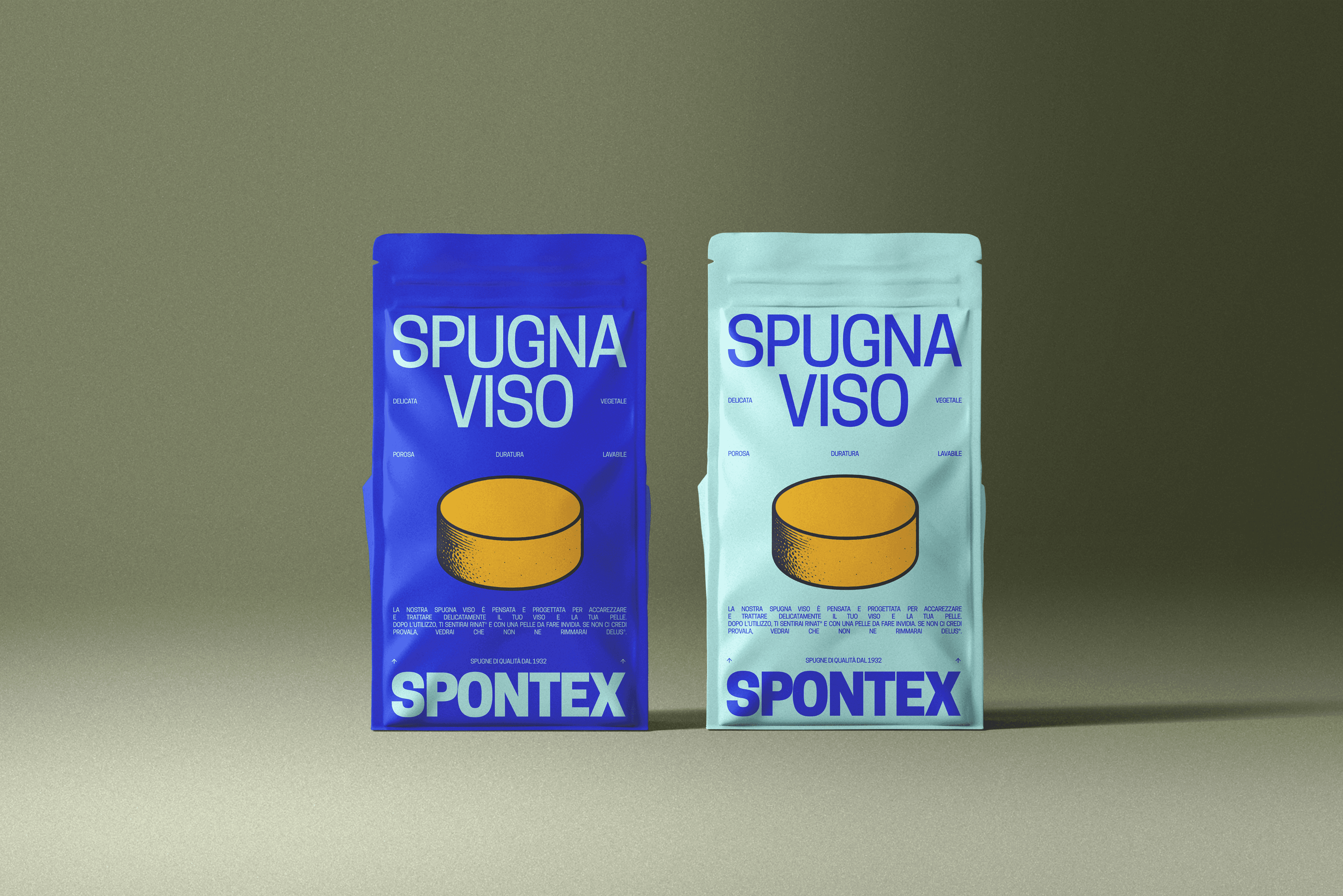 Face sponge concept Spontex