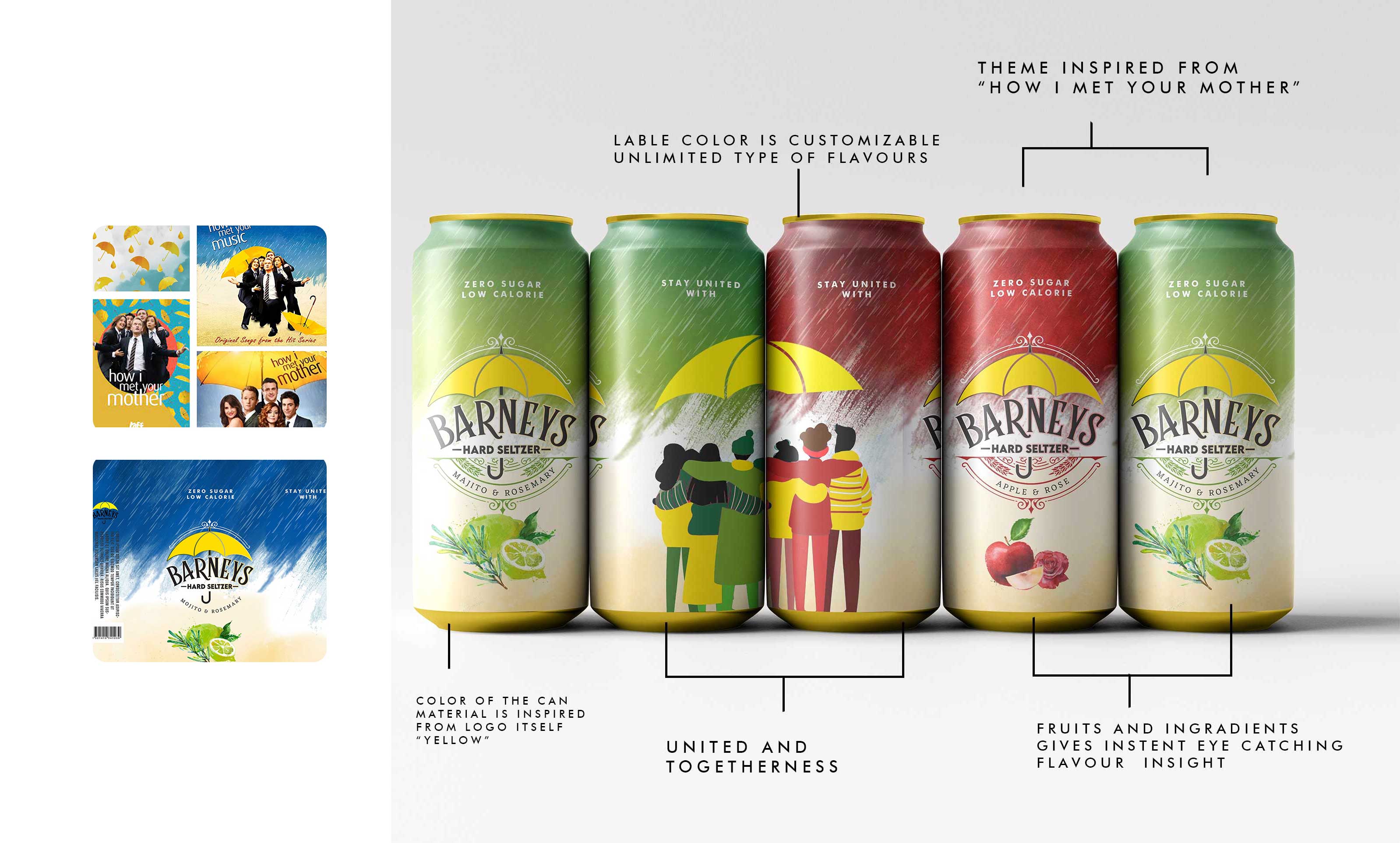 hard seltzer packaging design