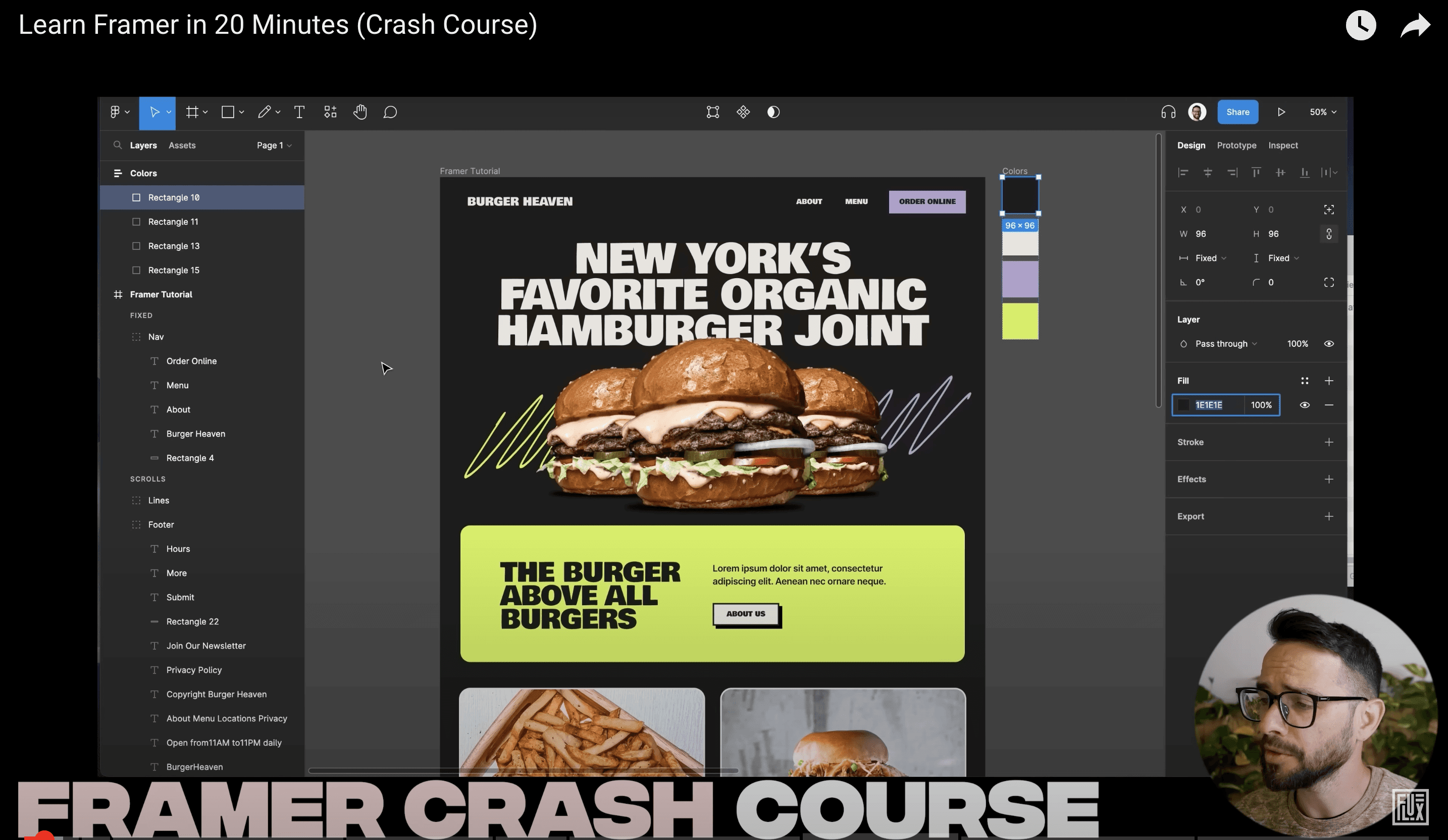 Framer Crash Course Video