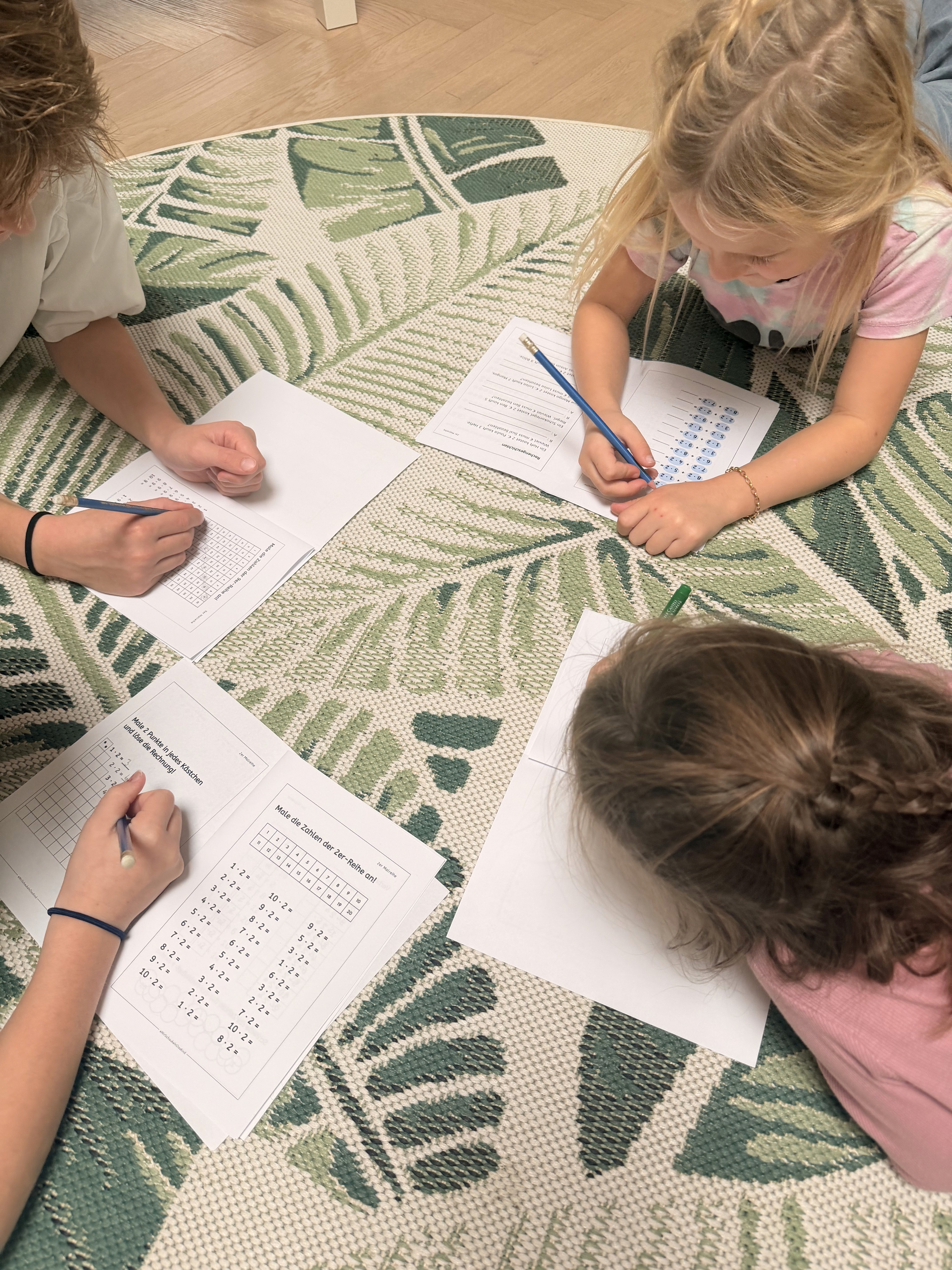 Malreihenhefte — inklusive im Kurs