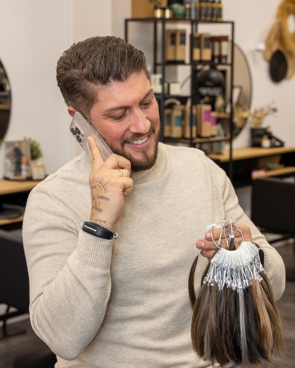 Haarsystem-Beratung beim Meisterfriseur Kevin Cortese