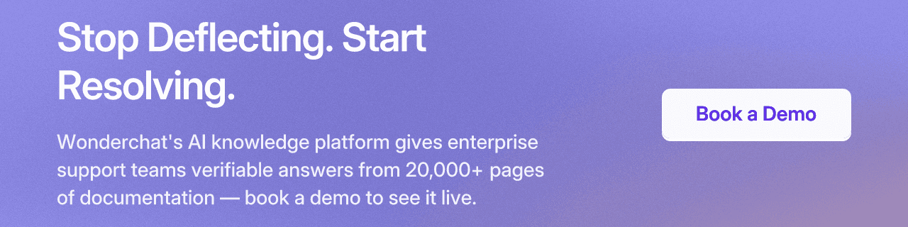 Stop Deflecting. Start Resolving.