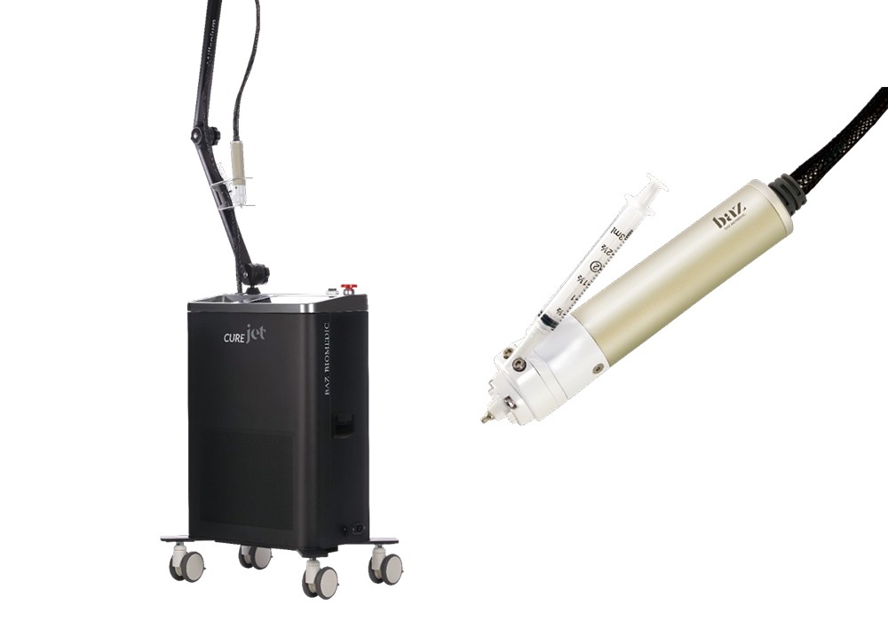 CureJet needle injector device