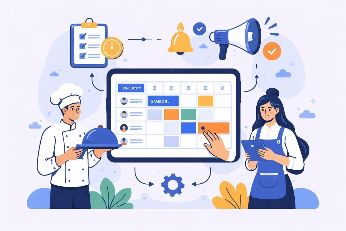 Employee scheduling workflow
