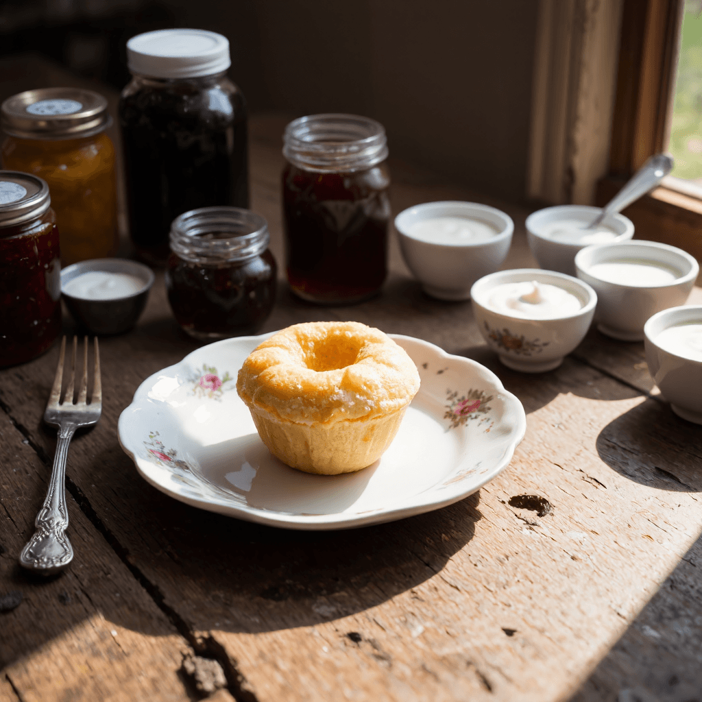 product photography of Dessert