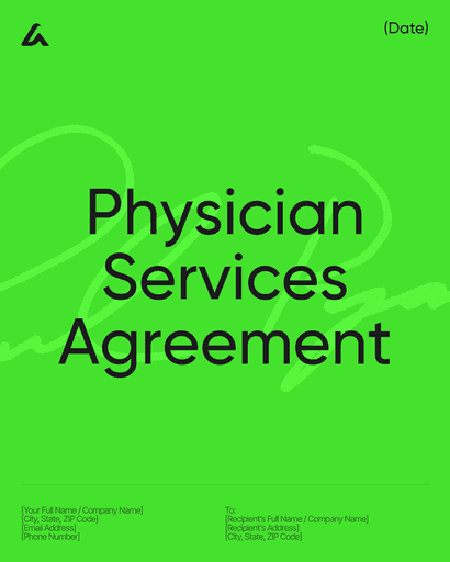 Physician Services Agreement 
