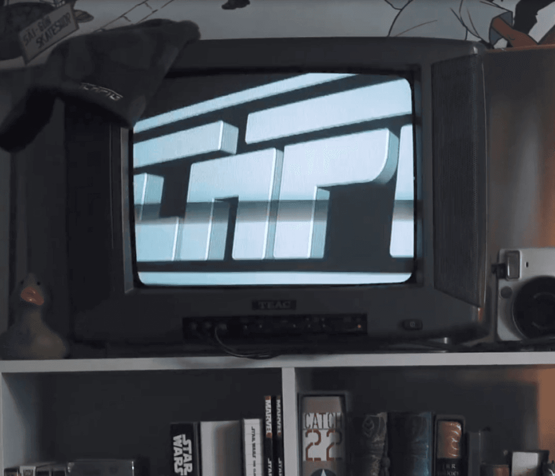 Open book with sunlight and shadows highlighting editorial typography design