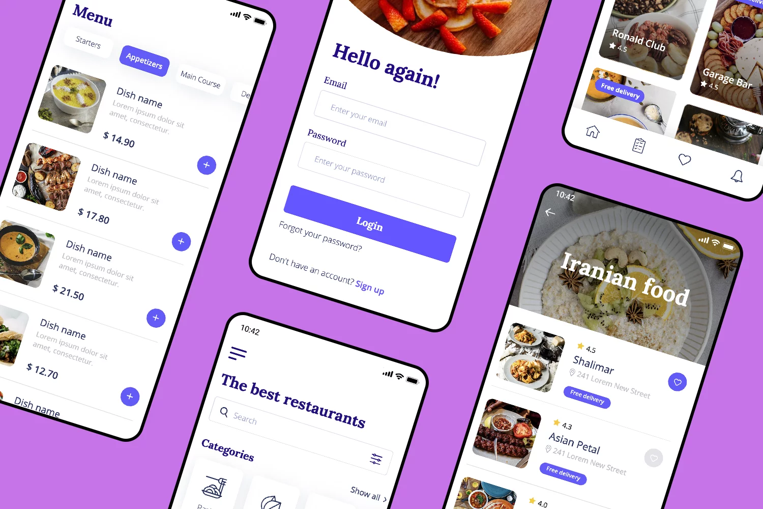 Food Delivery App