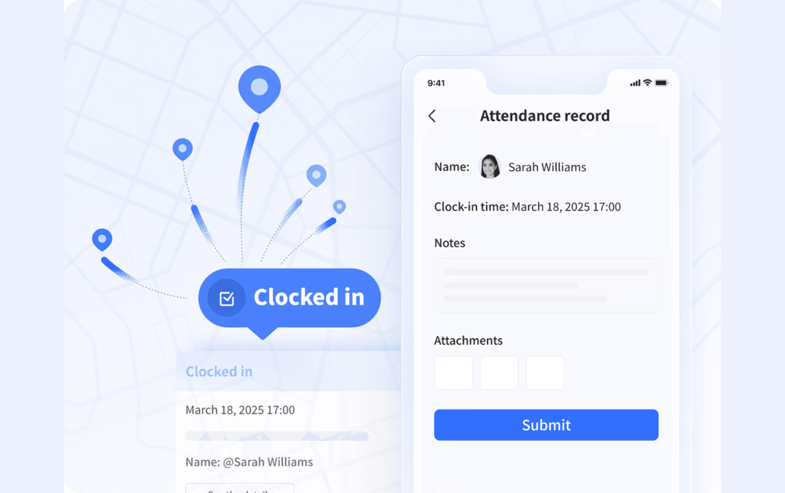 Intelligent attendance management in Lark Base