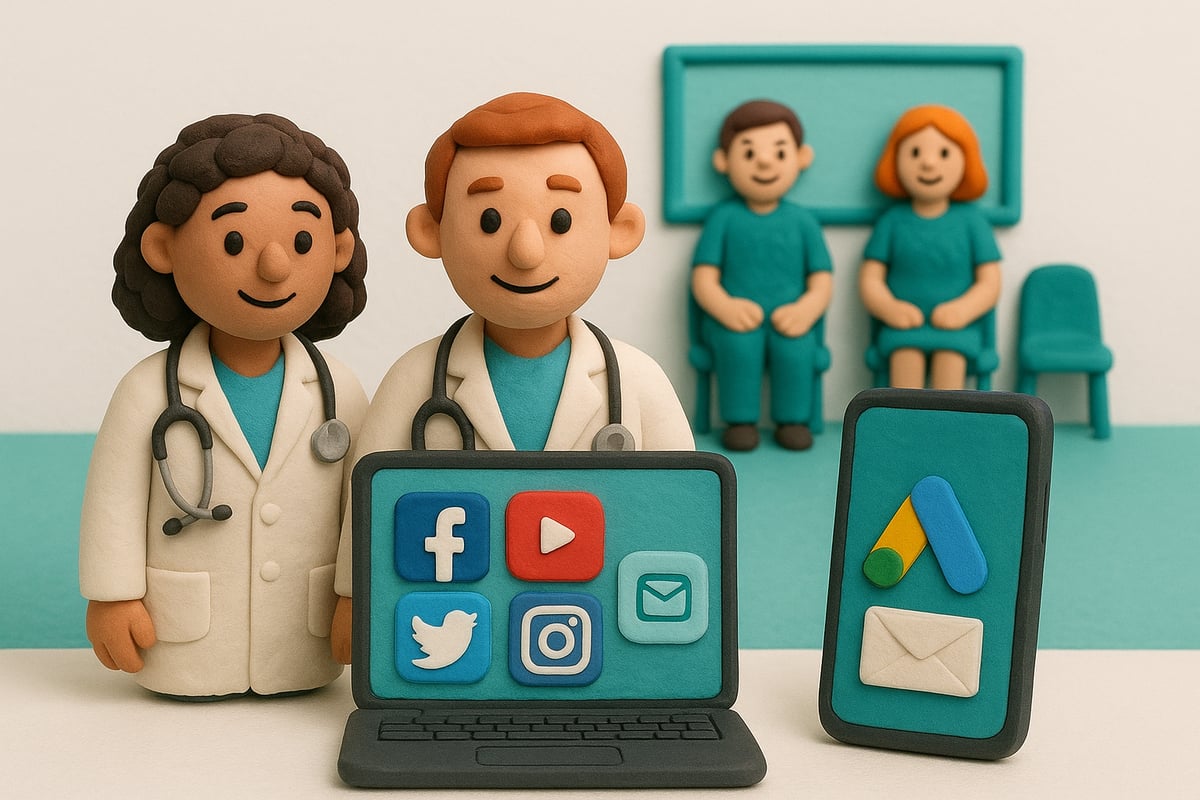 Schritt 3: Patientenakquise durch Online-Marketing-Kanäle