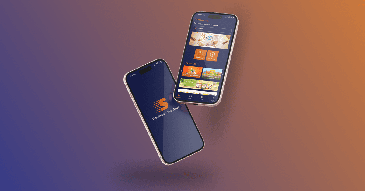 Mobile app design for order management and revenue optimization for business owners.