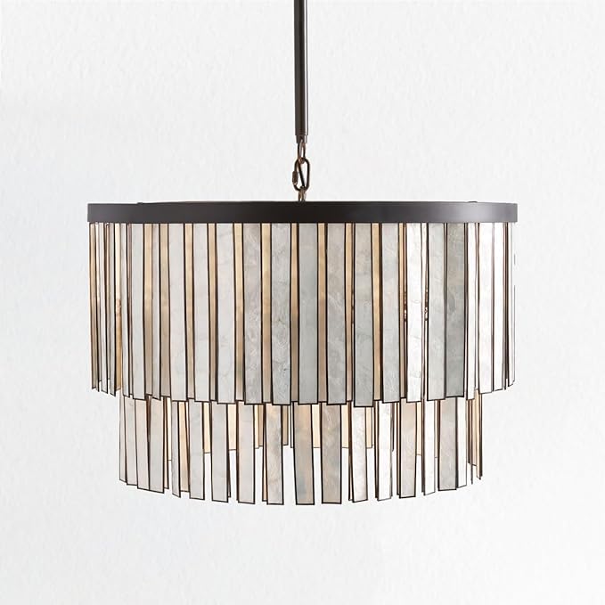 Astrid capiz round chandelier – A beautifully designed piece, perfect for adding elegance to any space.