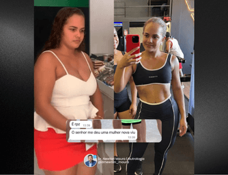 Athlete winning a race