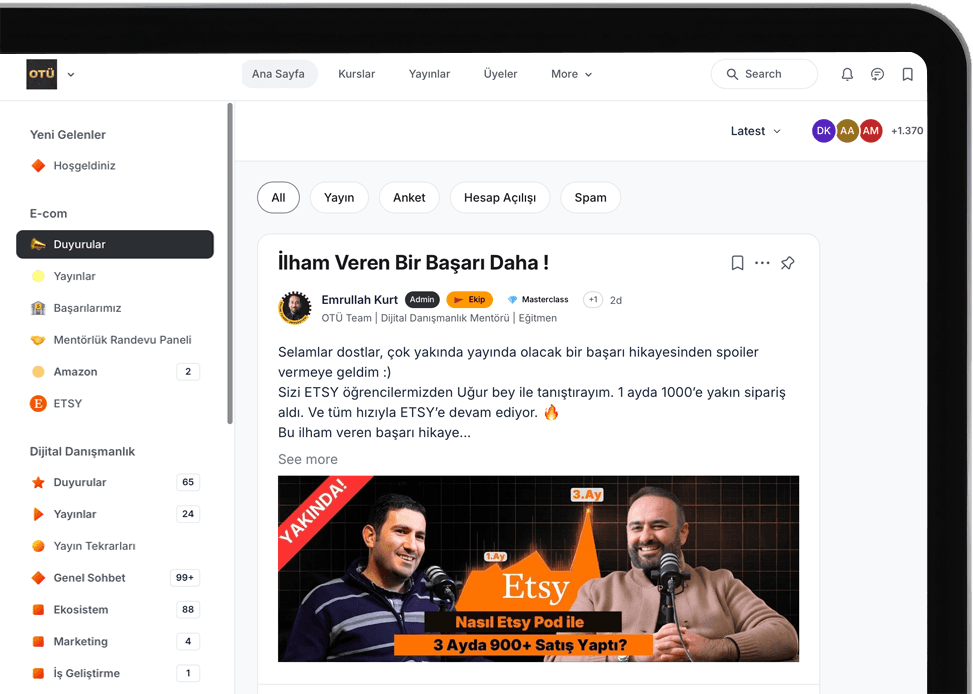 ETSY Özel Topluluğu
