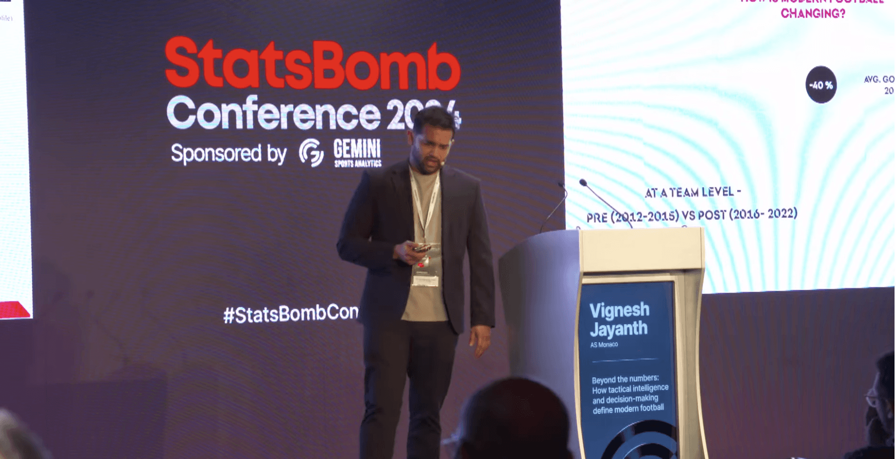 StatsBomb Conference photograph