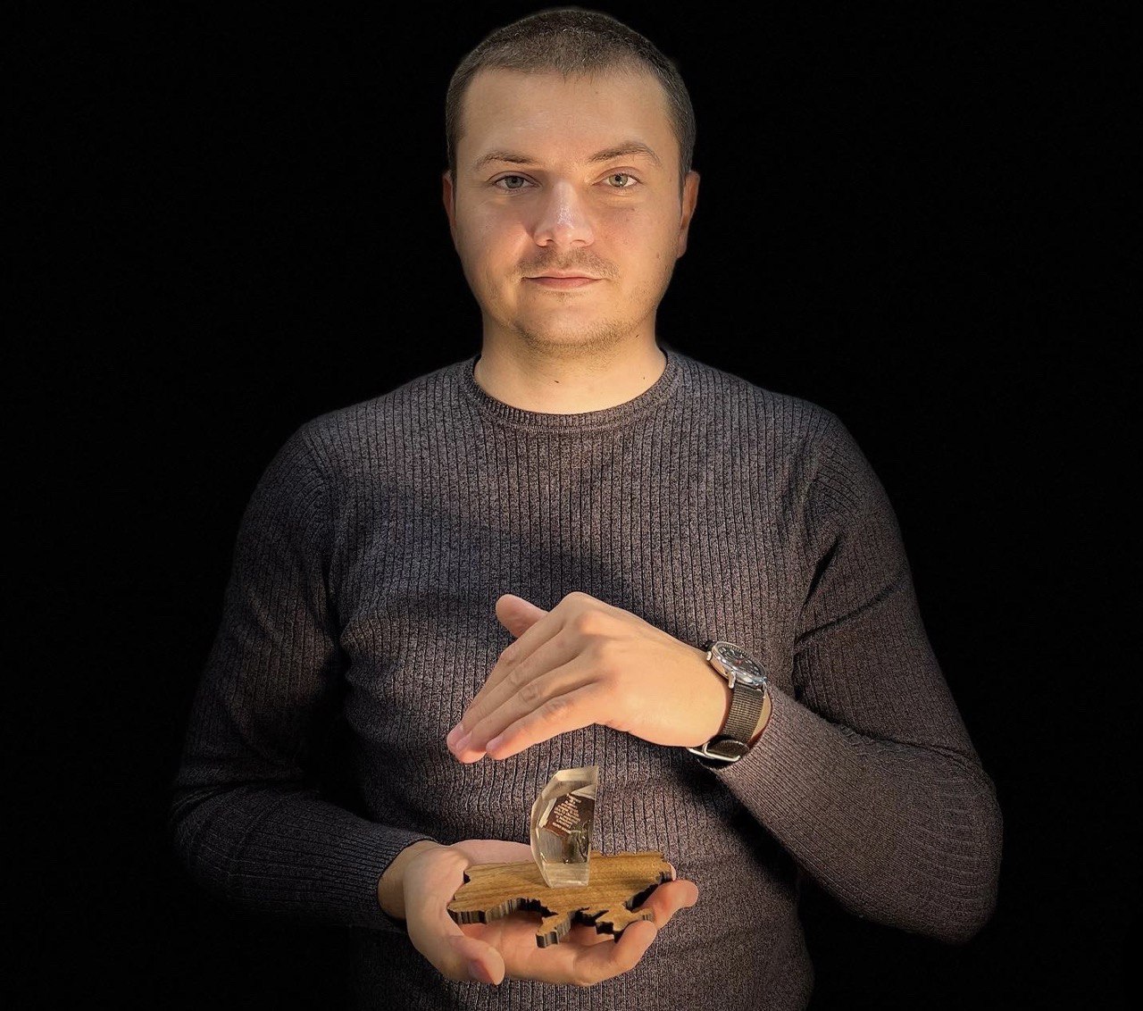 Portrait of portfolio creator