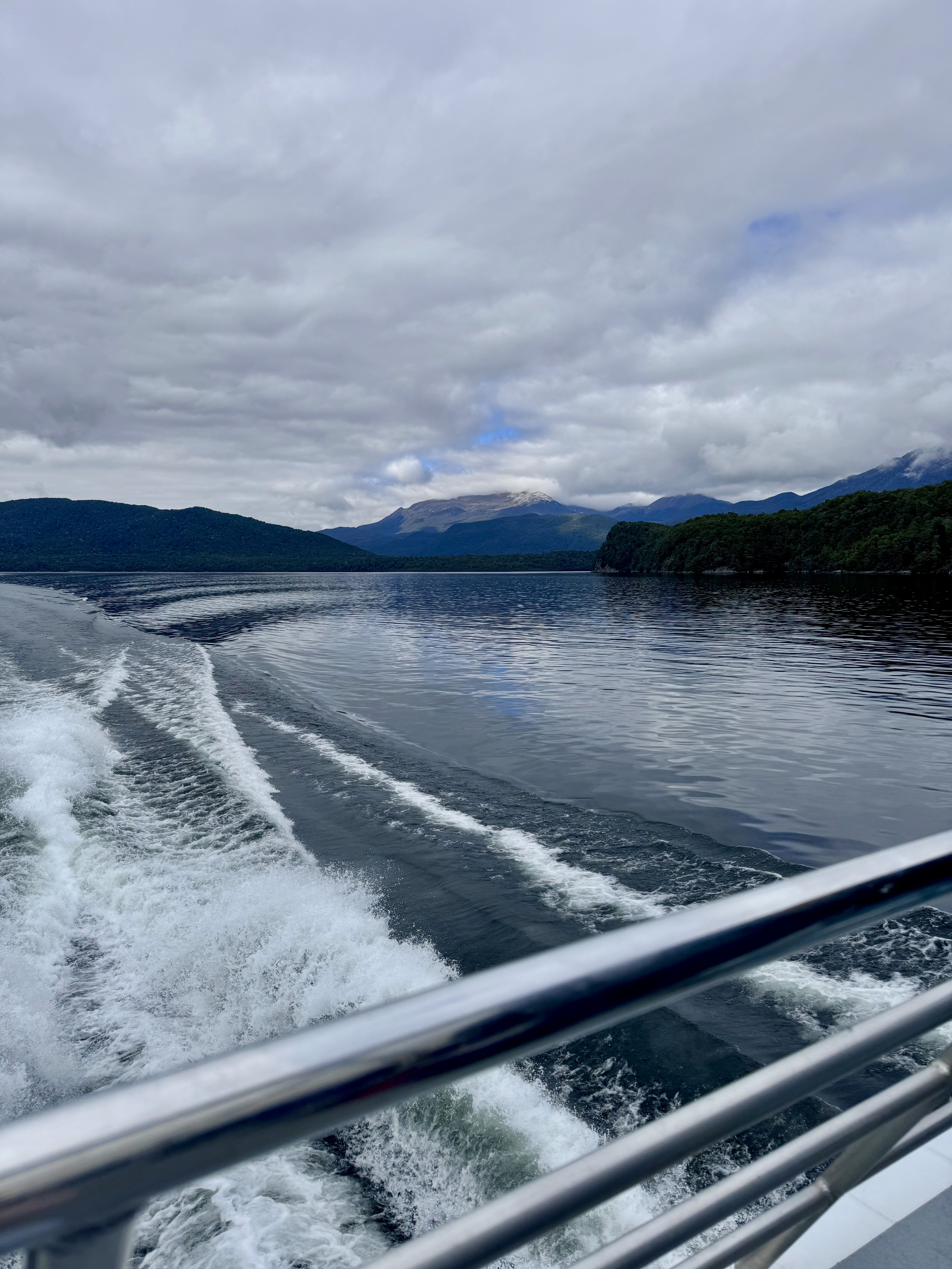 Ferrying the waters of Lake Manapouri