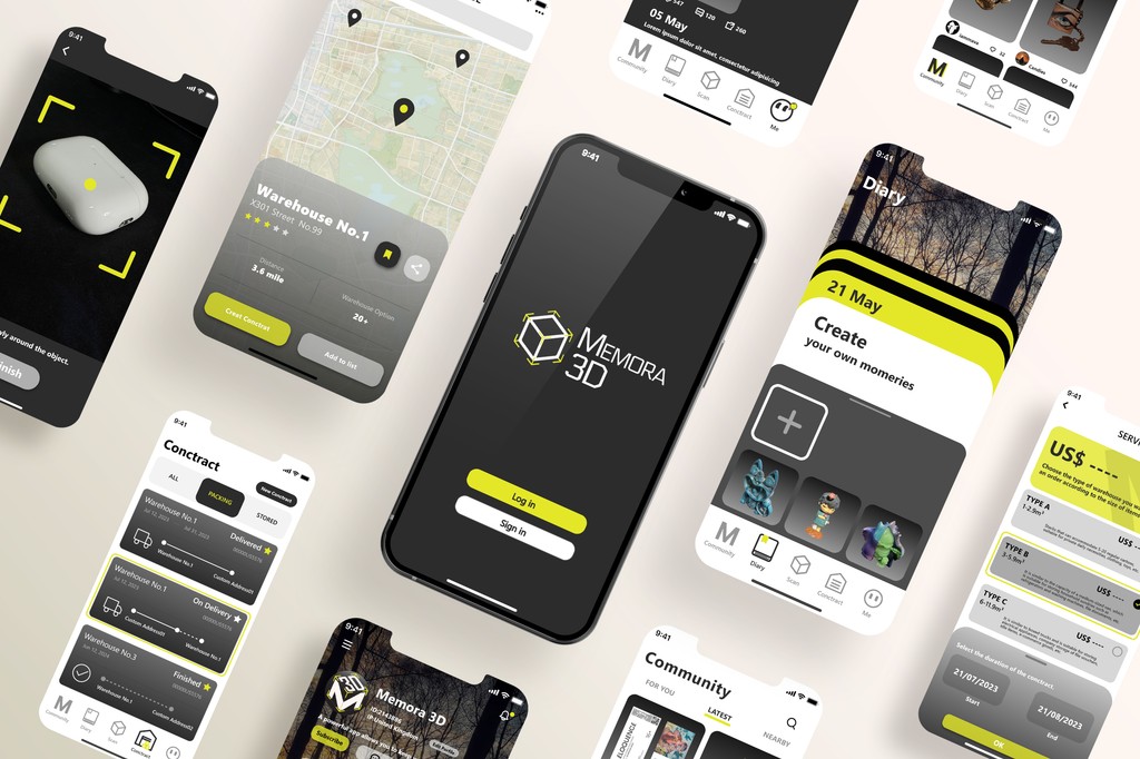 Image of 3 pixelated flat icons